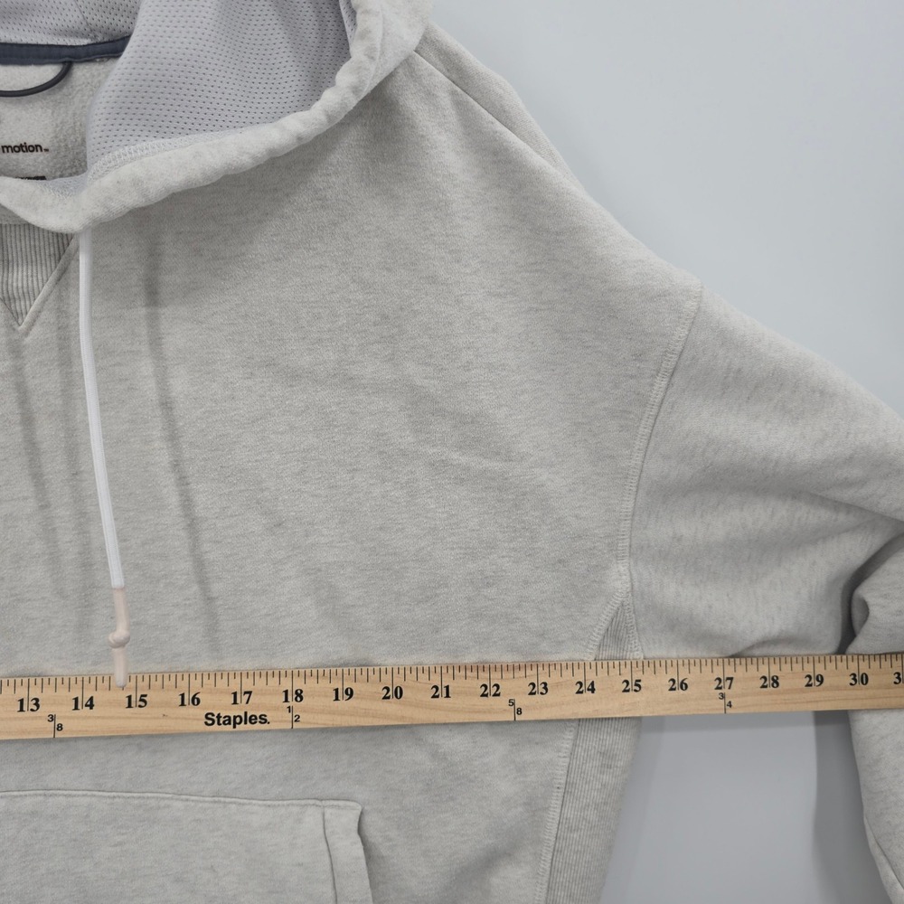 All In Motion Hoodie Womens XXL Heather Gray Mesh Lined Sweatshirt Pullover - Picture 7 of 8